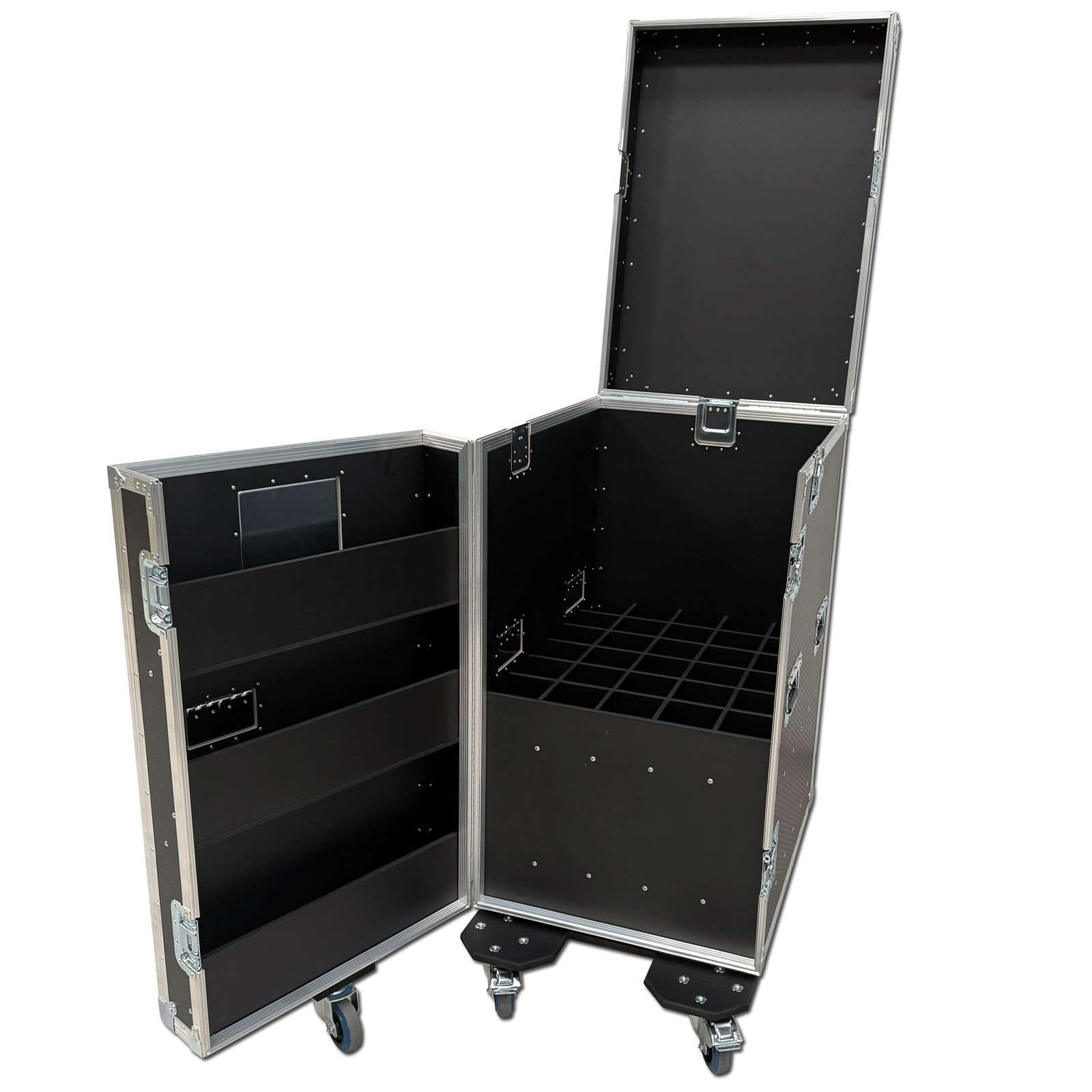 30-Way Mic Stand Flightcase
